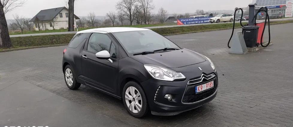 citroen Citroen DS3 cena 19300 przebieg: 239000, rok produkcji 2011 z Kraków